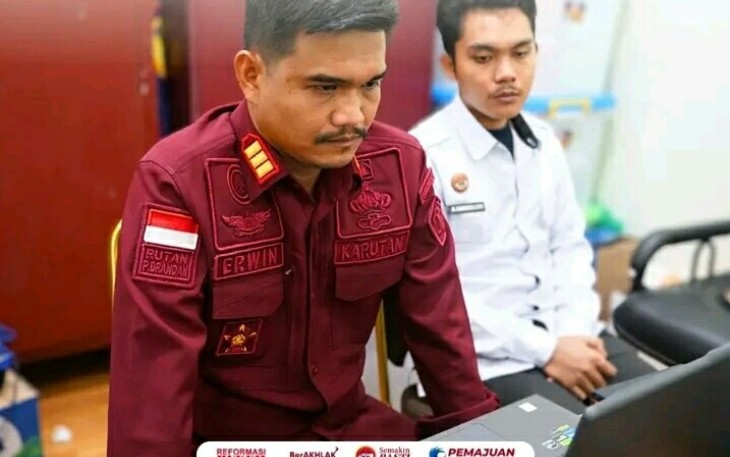 Karutan Pangkalan Brandan Ikut Serta Pada Kegiatan Kehumasan Terkait Penggunaan Medsos Bagi ASN