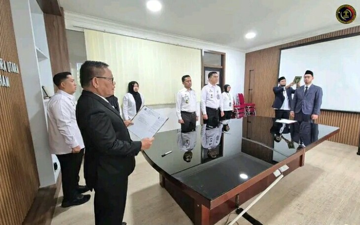 Kadivyankum Sumut Sampaikan Pesan kepada Notaris Pengganti Usai Prosese Pelantikan