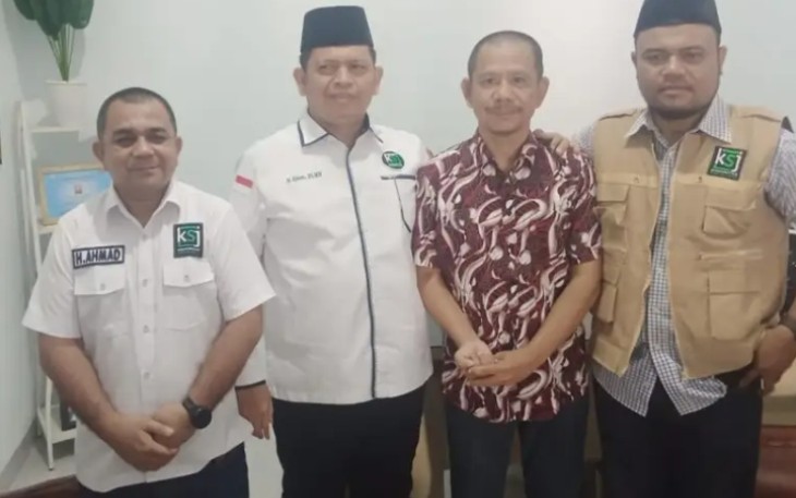 Kunjungan Sang Pejuang Dhuafa ke Kantor Pewarta Polrestabes Medan.