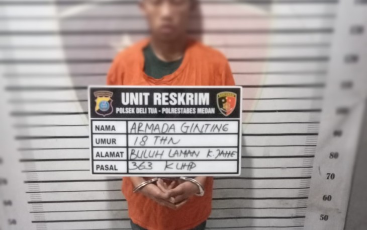 Pelaku Pembobol Rumah Ibadah Diringkus Polsek Delitua