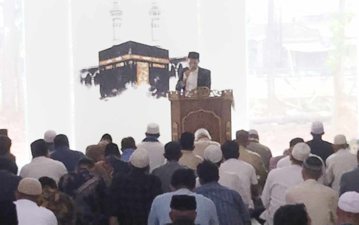 Khotib salat Jum'at di Masjid Jami' Asy-Syahid, H Muhammad Soleh, (13/6)