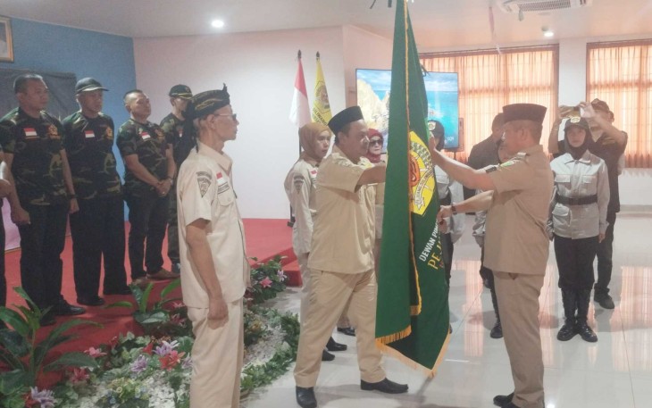 Ketua DPD PSIB Jawa Barat Brigjen TNI (Purn) Kemal Hendrayadi, S.IP melantik pengurus DPC PSIB Kota Depok, Sabtu (26/7)