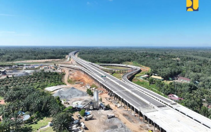 Interchange Ness Muara Jambi Hampir Rampung, Waktu Tempuh ke Kota Jambi Cepat