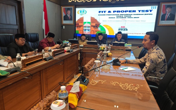 21 Calon KPID Jatim Ikuti Fit and Proper Test