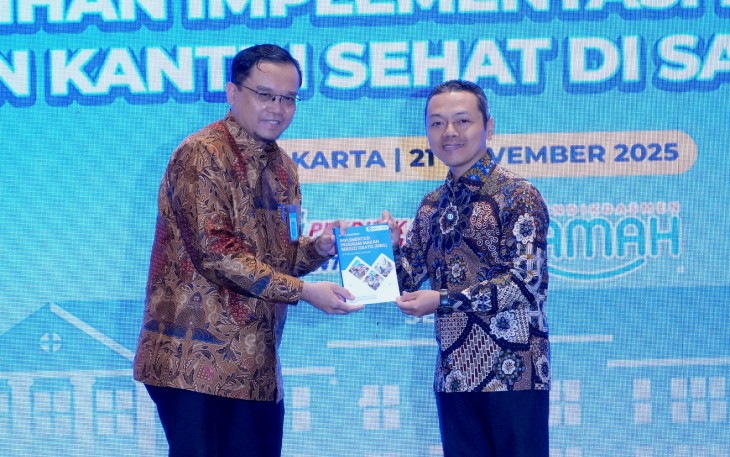 Wamendikdasmen Fajar Riza Ul Haq dalam Peluncuran enam modul strategis untuk memperkuat implementasi Program Makan Bergizi Gratis (MBG) di satuan pendidikan.