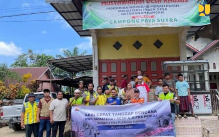 Kementerian PU Tambah Alat Berat untuk Tangani Banjir dan Longsor di Aceh