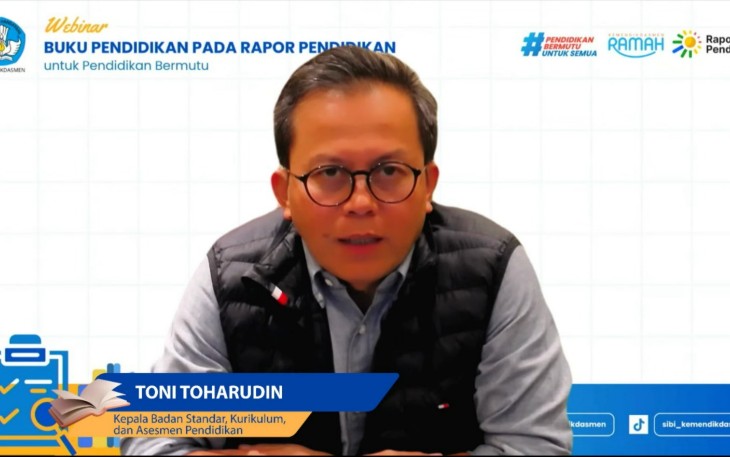 Kepala Badan Standar, Kurikulum, dan Asesmen Pendidikan, Toni Toharudin