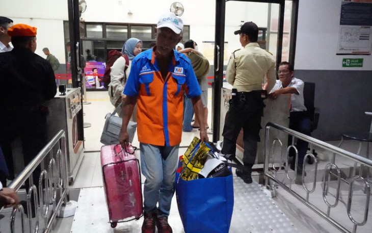 Ketentuan Bagasi Penumpang Maksimal 20 Kg (Sumber: KAI Divre III Palembang)