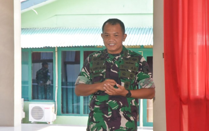 Dandim 1710/Mimika  Letkol Inf M. Slamet Wijaya, S. Sos., M.Han., M.A Berikan Pengarahan Kepada Anggota Staf Kodim