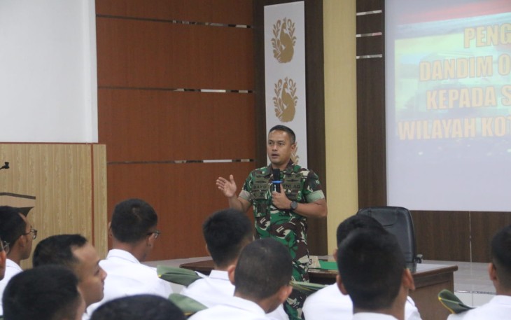 Dandim 0803/Madiun Berikan Pengarahan kepada 73 SPPI Batch-3