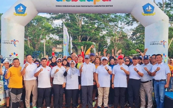 Pelepasan Peserta Bintan Trecking dan Fun Trail 5K 2025