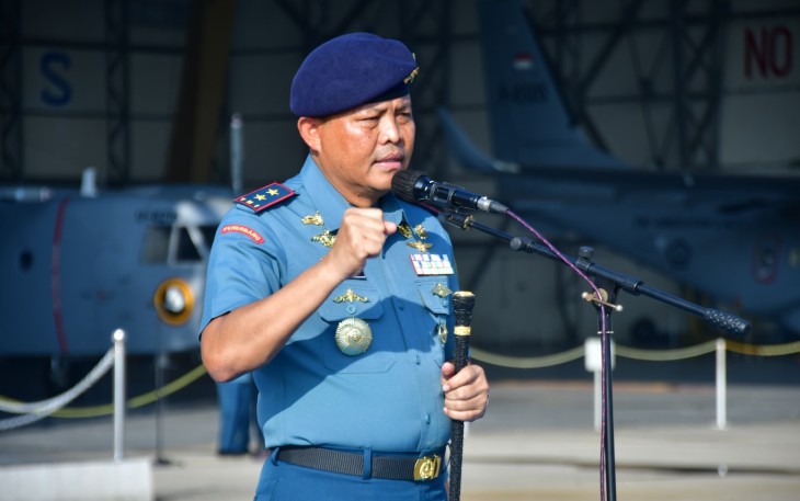 Komandan Puspenerbal, Laksamana Muda TNl Sisyani Jaffar
