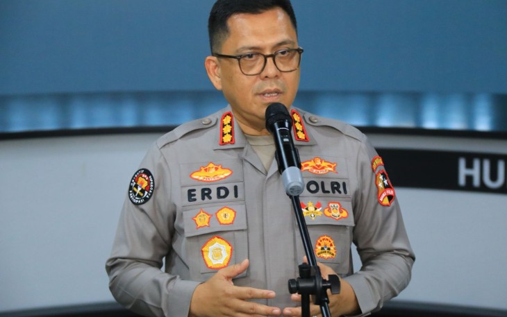 Kabag Penum Divhumas Polri Kombes Pol. Erdi A