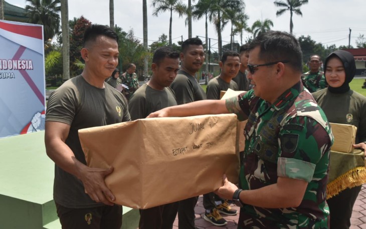 Semarak soliditas dan kebersamaan Korem 071/Wijayakusuma 