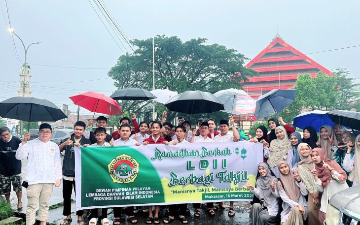 LDII Sulsel Berbagi Takjil