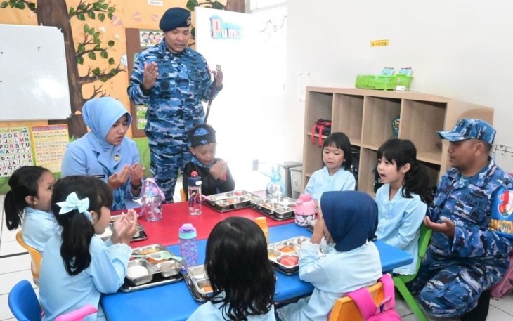 Lanud Husein Sastranegara Dukung Penuh Pemenuhan Gizi Nasional