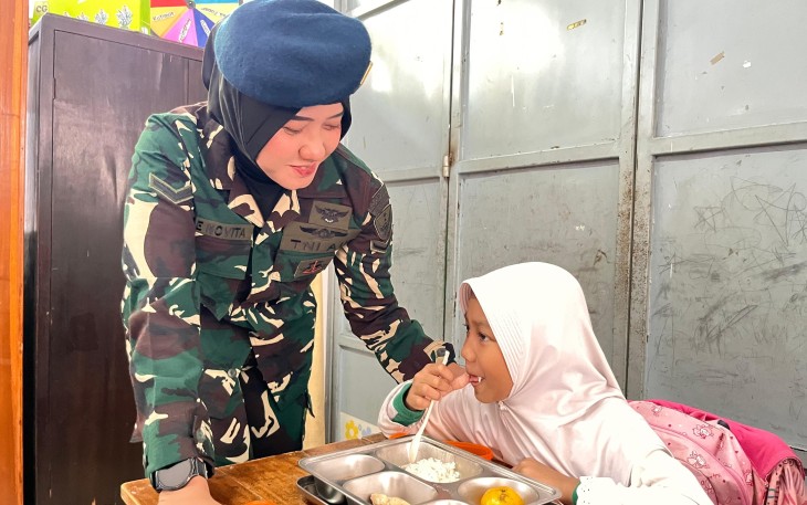 Lanud Husein Sastranegara Dukung Penuh Program MBG
