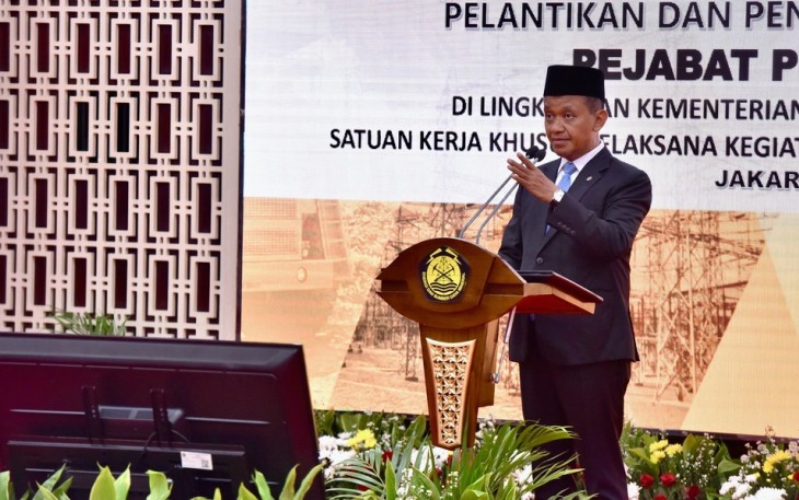 Menteri Energi dan Sumber Daya Mineral (ESDM) Bahlil Lahadalia