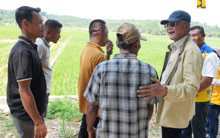 Menteri Dody Dorong Percepatan Jaringan Irigasi di Aceh