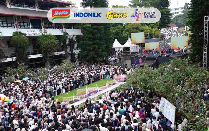 Merayakan Kreativitas! Indofood dan Pasar Seni ITB 2025 “Setakat Lekat”