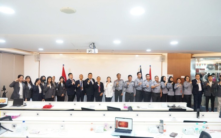 Penandatanganan Nota Kesepahaman (MoU) tentang penyelenggaraan Tridharma Perguruan Tinggi bertempat di Lippo Plaza Medan Lt.6, Selasa, (19/08).