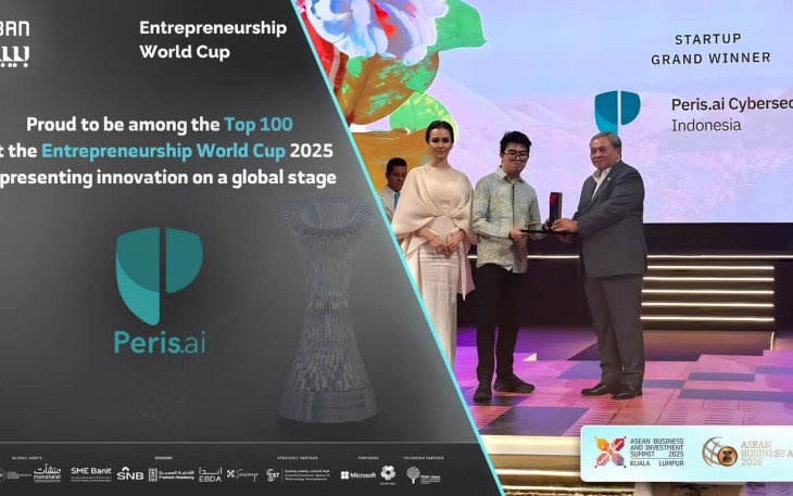 Peris.ai Cybersecurity Raih Penghargaan ASEAN Award & Masuk 100 Startup Global EWC 2025