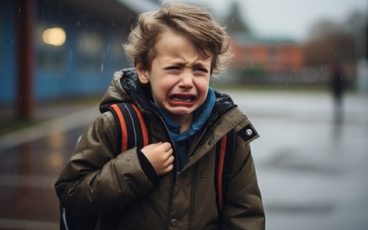 Ilustrasi Anak laki-laki yang sedang menangis. Sumber: Freepik