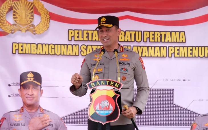 Kapolda Banten Irjen Pol Suyudi Ario Seto 