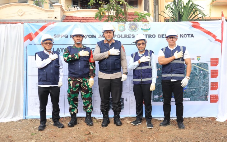 Polres Metro Bekasi Kota Bangun Gedung SPPG