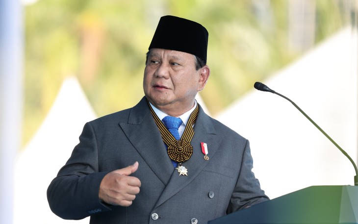 Presiden Republik Indonesia Prabowo Subianto