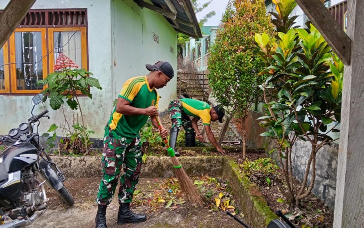 Satgas Pamtas RI–RDTL Hadirkan Semangat Gotong Royong di Fohoeka
