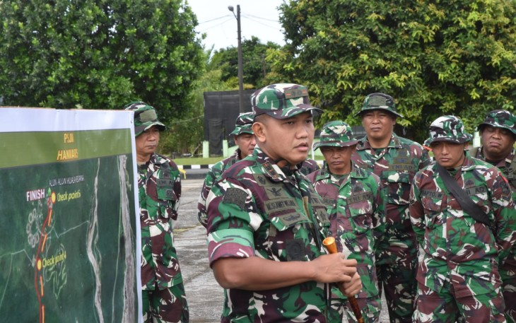 Kodim 1710/Mimika Gelar Latihan Hanmars Program PSJM Tahun 2025