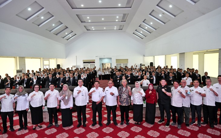Upacara Pembukaan PKA Angkatan III,IV dan V BPSDM Sumut
