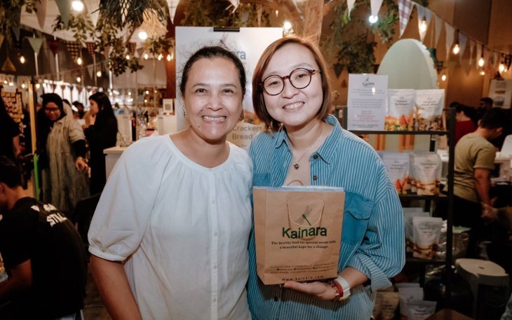 Wamenekraf Irene saat berkunjung ke The Local Market.ID di Urban Forest Cipete pada Sabtu, 8 Februari 2025.