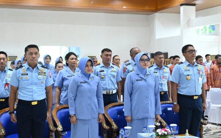 Rapat Paripurna PIA Ardhya Garini Cabang 7/D.II Lanud Sultan Hasanuddin