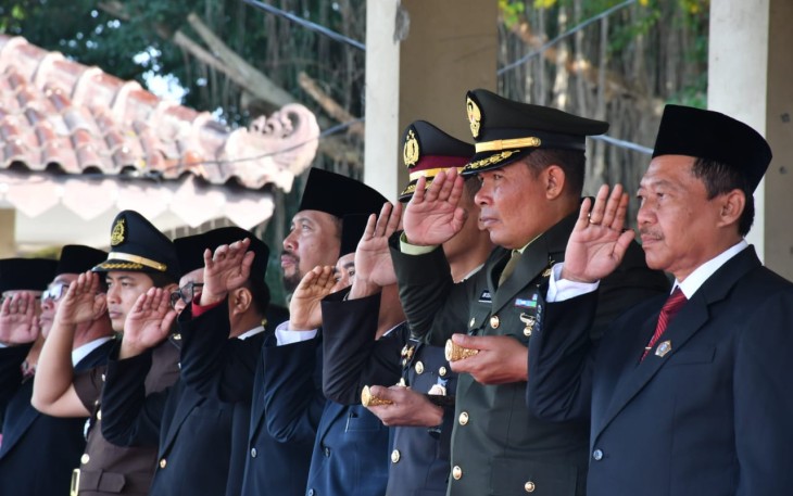 Anggota Kodim Ponorogo Ikuti Upacara Peringatan Hari Lahir Pancasila Tahun 2025