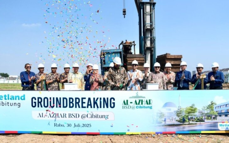 Yayasan Muslim BSD Mulai Pembangunan Sekolah Al-Azhar BSD@Cibitung