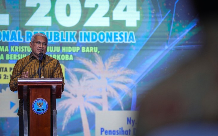 Kepala BNN RI Marthinus Hukom