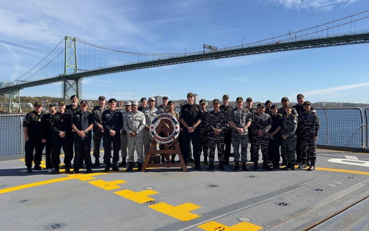 Wakasal Hadiri International Chiefs Of Navy Visit To Halifax di Kanada