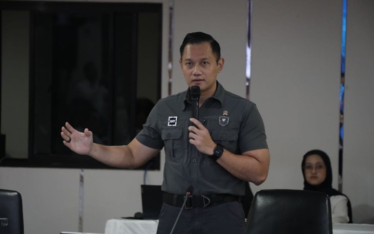 Menteri Koordinator Bidang Infrastruktur dan Pembangunan Kewilayahan Agus Harimurti Yudhoyono