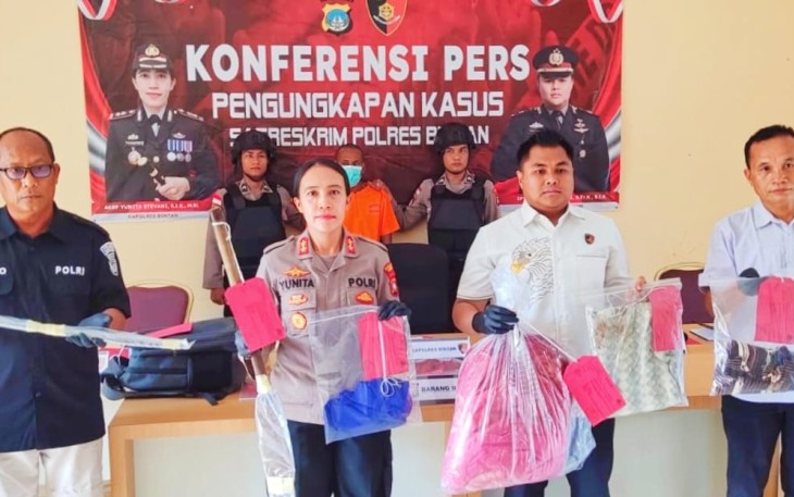 Polres Bintan Ungkap Penyebab Suami Nekat Bunuh Istri di Kijang Kecamatan Bintan Timur