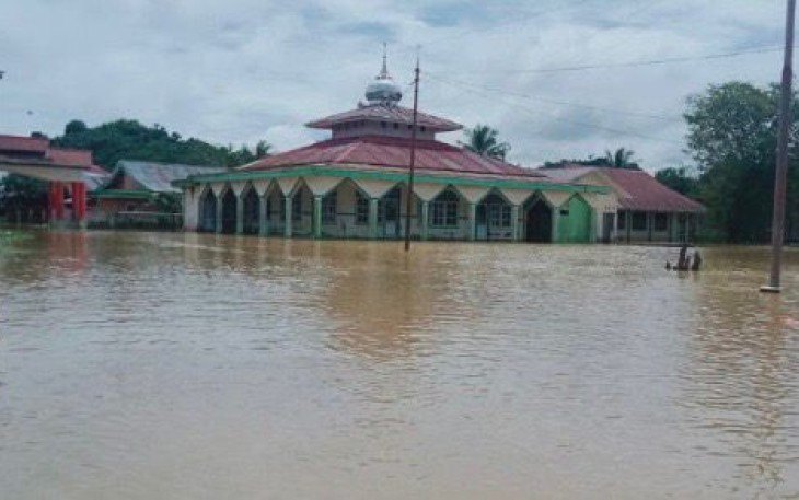 Kondisi pasca banjir di Kabupaten Halmahera Selatan