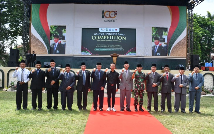 Kasdim Ponorogo Hadiri Pembukaan Gontor Marching Band Competition