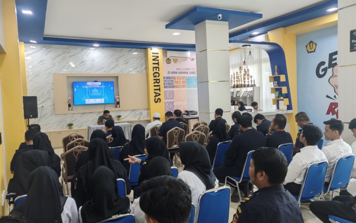 Dalam rangka menyambut bulan suci Ramadhan 1446 H, Kantor Wilayah Direktorat Jenderal Bea dan Cukai (Kanwil DJBC) Aceh menggelar acara Tarhib Ramadan dengan tema “Spirit Ramadan: Momentum Perbaikan Diri dan Umat”