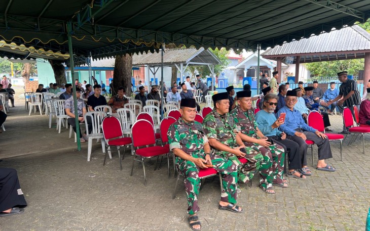 Kodim 0801/Pacitan Takziah Dirumah Duka Ibunda Bupati Pacitan