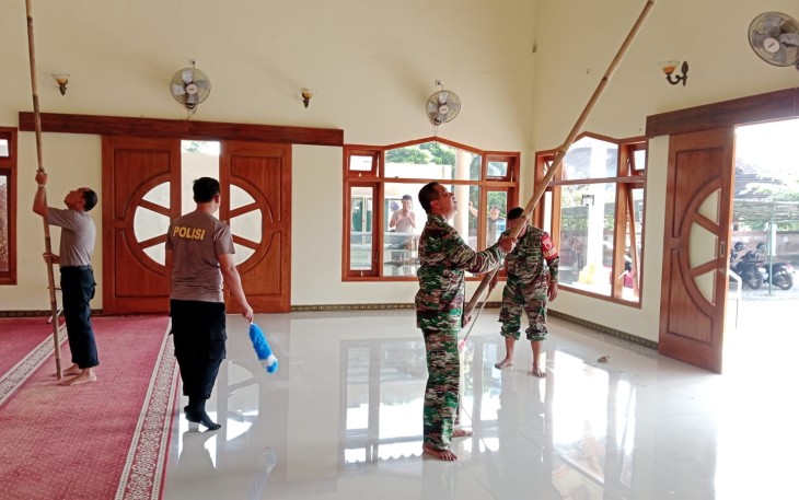 Kodim Ponorogo Ajak Polres Ponorogo Lakukan Bakti Religi