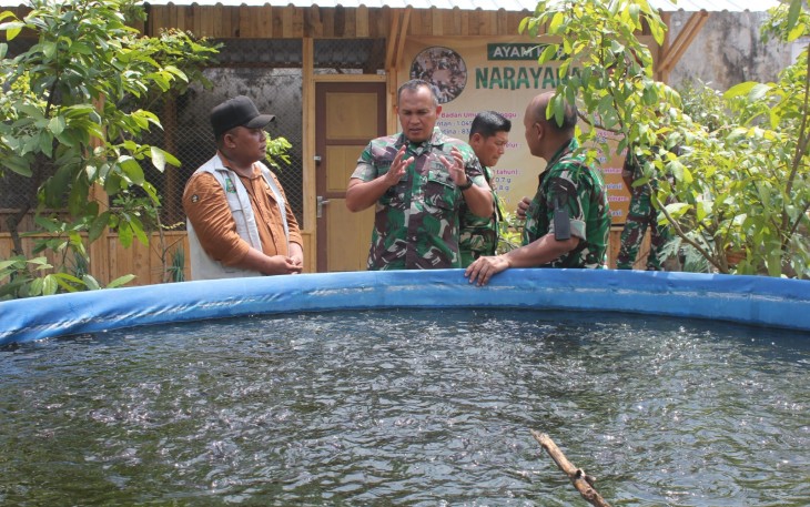 Danrem 081/DSJ Dorong Kemandirian Pangan di Trenggalek