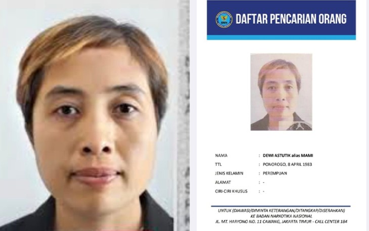 Buronan Internasional Dewi Astutik