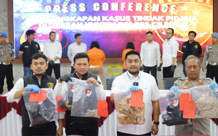 Polres Cilegon Tangkap Dua Tersangka Penyekapan dan Pembunuhan IRT
