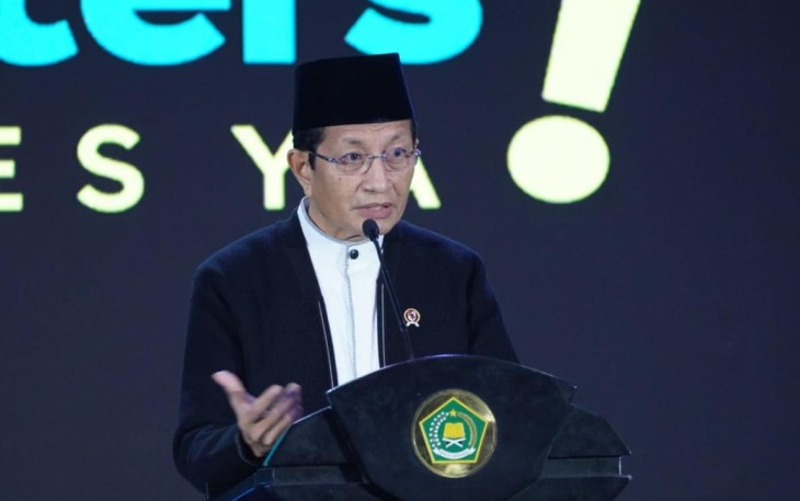 Menag Nasaruddin Umar di Jakarta, Rabu (22/1/2025).